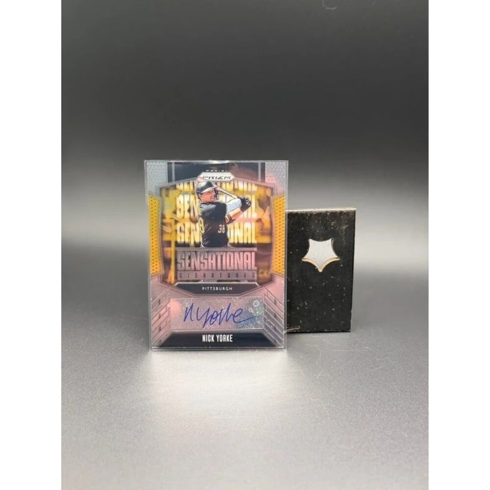 2026 Panini Prizm Nick Yorke Sensational Signatures Autograph Pirates